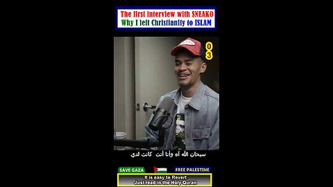 The First Interview with Sneako - Why he REVERTED TO ISLAM 03 #why_islam #whyislam #whatisislam