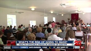 What's the risk of going to mass? Health officials weigh in ahead of Easter