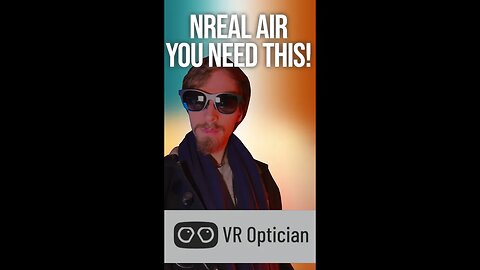 You NEED This for Your Nreal Air 🔥😎 #shorts #vroptician #nreal #upgrade #dopetech