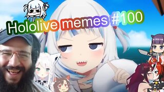 REACTION Hololive {memes} #100 by Catschais