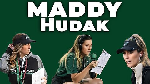 Maddy Hudak - Sports Journalist and Tulane Football Sideline Reporter
