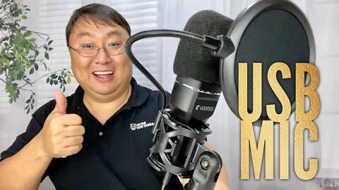 Best Cheap USB Condenser Microphone with Pop Filter and Shock Mount Review