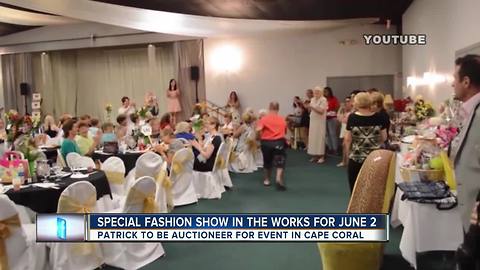 Special models get ready to struct their stuff on the catwalk in Cape Coral