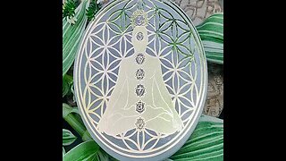 SELENITE CHAKRA FLOWER OF LIFE CLEANSING DISK