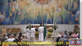 NCTV45 CATHOLIC MASS FROM HOLY SPIRIT PARISH (ST VITUS SITE) 9 AM SUNDAY OCTOBER 16 2022