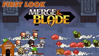 Auto-Battle + Puzzle = Fun? | Merge & Blade Gameplay | First Look