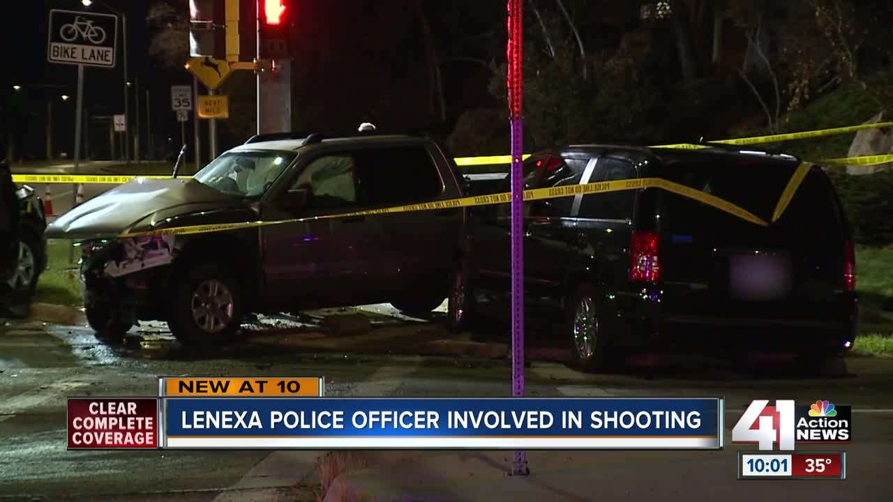 Lenexa police officer involved in shooting