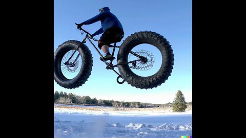 Fatbike is Airborne! ( Framed Minnesota 2.2 )