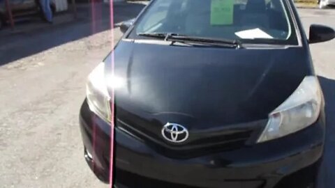 2012 TOYOTA YARIS 3 DOOR HATCH - 5 SPEED MANUAL