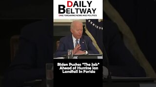 #Biden #recommends The Jab Before #hurricane #hits #shorts #shortsvideo #conservative