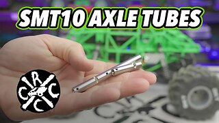 Axial SMT10 Upgrade: How To Strengthen Axles With Metal Axle Tubes - Installation Video