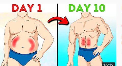 Lose Belly Fat In 10 Days Challenge [Workouts To Slim Down Belly Fat]
