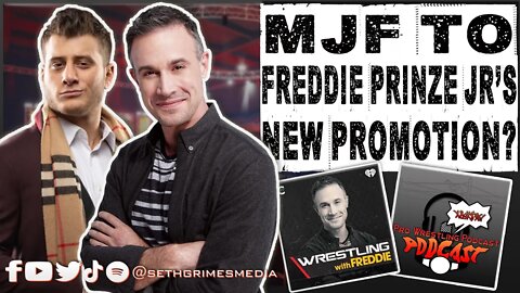 Could MJF sign with Freddie Prinze Jr's New Promotion? | Clip from Pro Wrestling Podcast Podcast