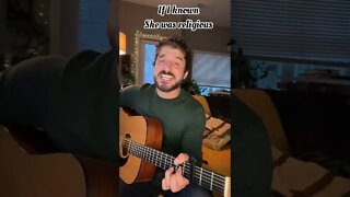 Tyler Childers - Feathered Indians (Acoustic Cover) #shorts