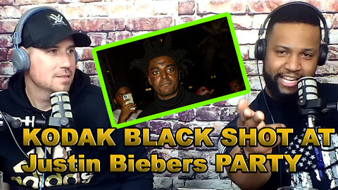 KODAK BLACK SHOT at Justin Biebers PARTY