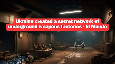 Ukraine created a secret network of underground weapons factories - El Mundo