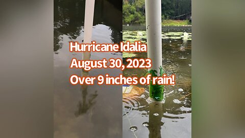 Hurricane Idalia August 30, 2023 in Southeast Georgia