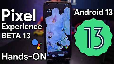 Hands-ON | PIXEL EXPERIENCE 13 BETA | MELHOR que Android 12?