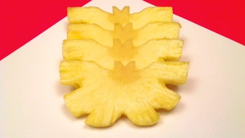 How to make a butterfly with a pineapple
