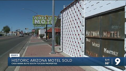Historic Arizona Motel sold to Casa Maria workers to provide affordable housing
