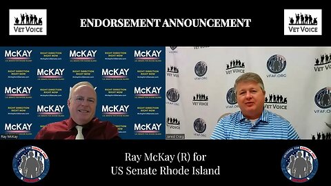 Jared Craig Interviews Ray McKay 5-30-23, Rhode Island Candidate of US Senate in 2024