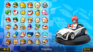 Mario Kart 8 - White Mage Rosalina Drive White Sports Coupe | The Top Racing Game Nintendo Switch