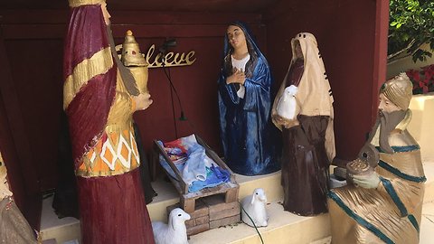 Palm Beach Gardens police investigating theft of Baby Jesus statue from church on Christmas