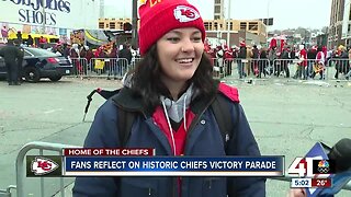 Fans reflect on historic Chiefs victory parade