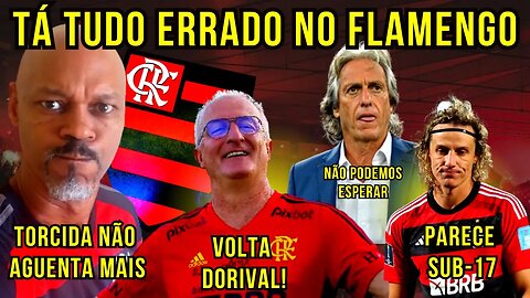 URGENTE! TORCIDA DO FLAMENGO VAI A LOUCURA! A VOLTA DE DORIVAL JR PARA O FLAMENGO É REAL