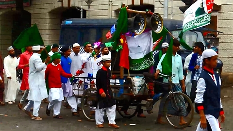 Malwid parade in Kolkata, India