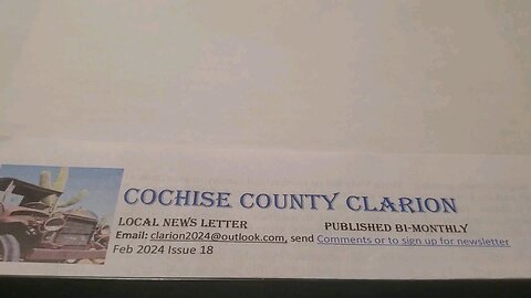 Cochise County Clarion