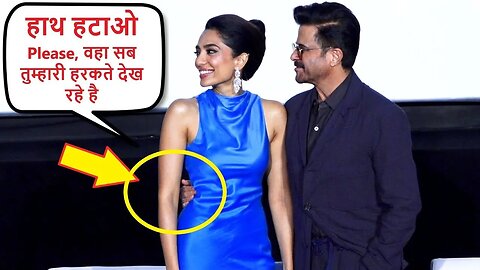 Anil Kapoor Forcefully Touching To Sobhita Dhulipala During 'The Night Manager Season 2' Promotion 🤩