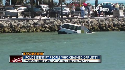 Father and daughter were in vehicle that reportedly drove into water in Venice killing them both