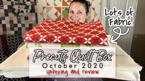 Precuts Quilt Shop Classic Subscription Unboxing | October 2020