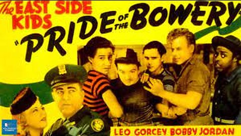 PRIDE OF THE BOWERY (1940)--colorized