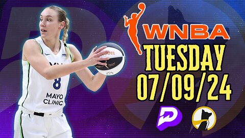 🏀 ✅ #PRIZEPICKS | #UNDERDOGFANTASY BEST PICKS FOR #WNBA TUESDAY | 07/09/24 | #BASKETBALL | TODAY