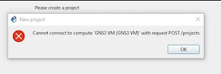 GNS3 VMware cannot connect to compute issue