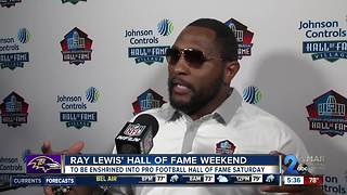Ray Lewis preparing for Hall of Fame enshrinement: 'You can't get cut from this team.'