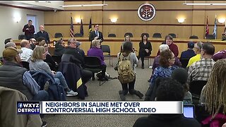 Community members meet in Saline following viral video of racist remark