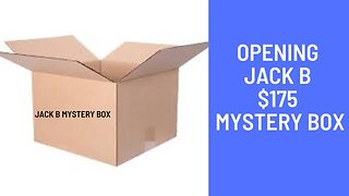 OPENING JACK B $175 MYSTERY BOX #comicbook #mysterybox