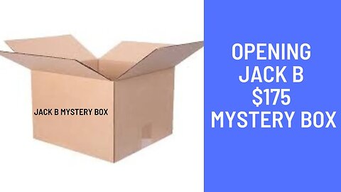 OPENING JACK B $175 MYSTERY BOX #comicbook #mysterybox