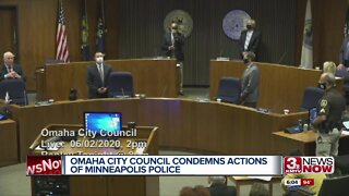 Omaha City Council Condemns Actions of Minneapolis Police