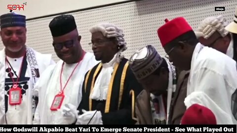 See how Godswill Akpabio Beat Yari To Emerge Senate President .