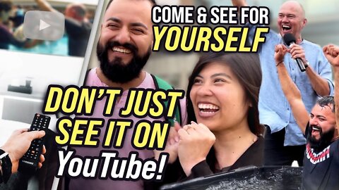 THEY SAW IT ON YOUTUBE - THEN THEY EXPERIENCED IT FOR THEMSELVES!