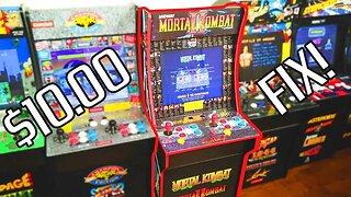 This $10 Upgrade Is A MUST for Mortal Kombat Arcade 1UP Owners!