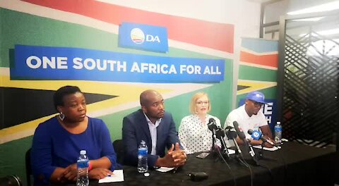 South Africa - Johannesburg - DA new federal council chair person (video) (WxK)