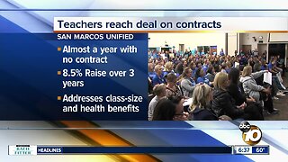 Tentative deal reached in San Marcos teachers dispute