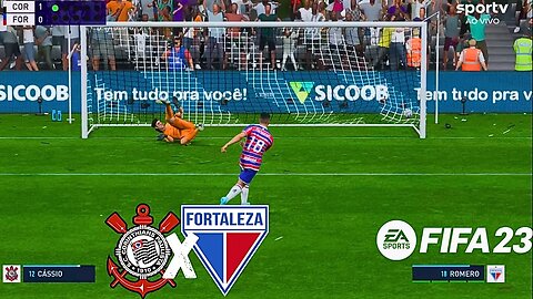 FIFA 23 - É PENALTIS - CORINTHIANS X FORTALEZA - QUEM VENCE ??