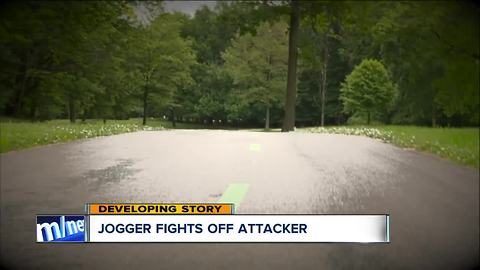 Jogger running through park in Garfield Heights fends off attacker during violent struggle