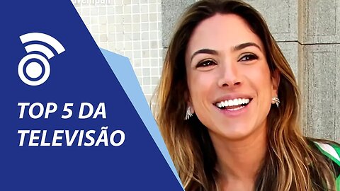 Top 5 da TV: Patrícia Abravanel, Xuxa no Porta dos Fundos e Totalmente Demais